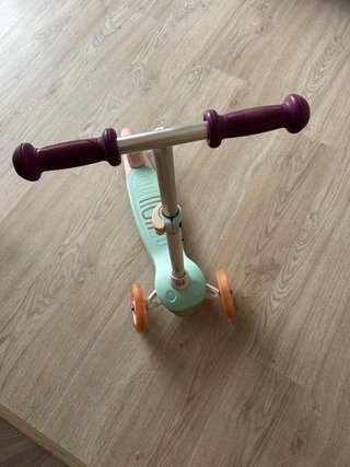 Patinete 3 ruedas Decathlon luces