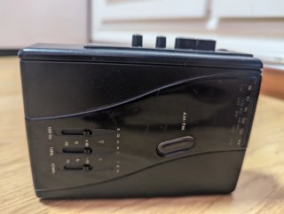 Walkman Philips AM-FM Negro.