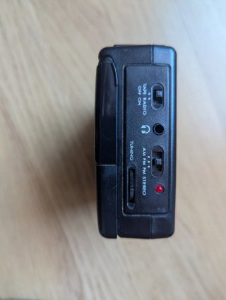 Walkman Philips AM-FM Negro.