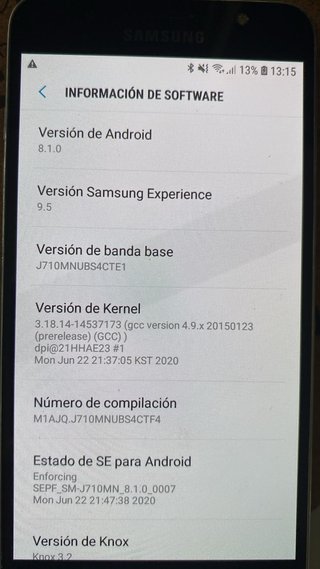 Samsung Galaxy J7 (2016) Dual SIM Negro