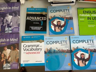 SuperLote Cambridge Books English: Learn&Advanced