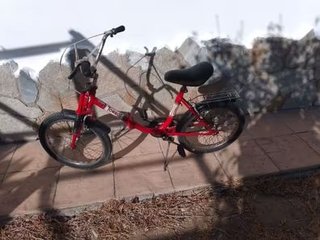 Bicicleta Torrot Plegable Roja