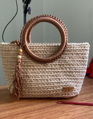 Bolsos de ganchillo hechos a mano  Varios colores