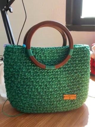 Bolsos de ganchillo hechos a mano  Varios colores