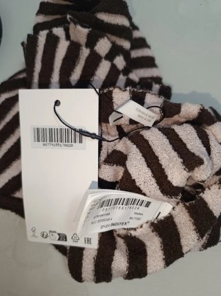 Conjunto Zara Falda y Top Rayas Talla S