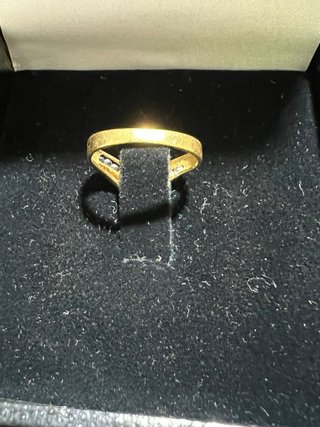 Anillo Oro 18k con Circonitas