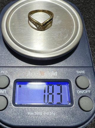 Anillo Oro 18k con Circonitas