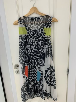 Vestido Desigual Talla M Multicolor