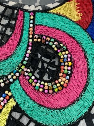 Vestido Desigual Talla M Multicolor