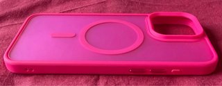 Cover Fucsia MagSafe iPhone 15 Pro Max