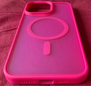 Cover Fucsia MagSafe iPhone 15 Pro Max