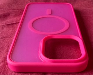 Cover Fucsia MagSafe iPhone 15 Pro Max