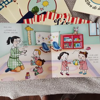 Lote de libros infantiles Proyecto Lisa