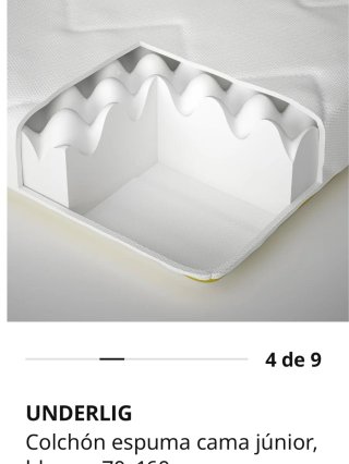 Colchón Ikea Kritter