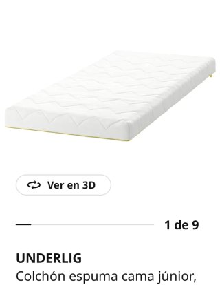 Colchón Ikea Kritter