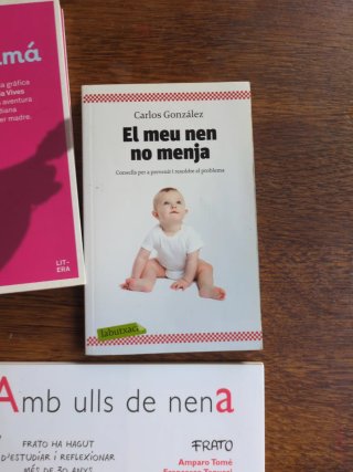 Lote 5 libros maternidad y crianza