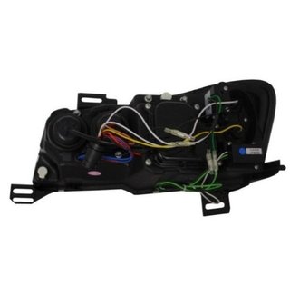 Faros delanteros LED para Fiat Stilo Black