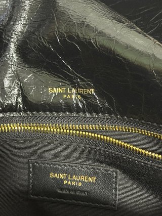 Bolso YSL Saint Laurent Niki Medium Negro/Dorado