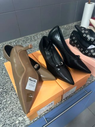 Zapatos de tacón COCO NEGRO Talla 37/38