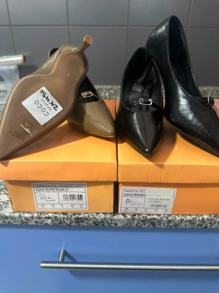 Zapatos de tacón COCO NEGRO Talla 37/38