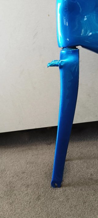 Cuadro carbono Pista Valdemiro Azul e Preto