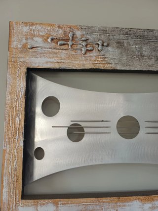 Cuadro Decorativo Grande con Reloj integrado