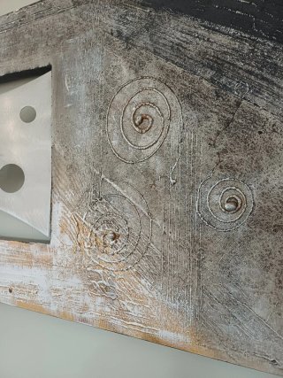 Cuadro Decorativo Grande con Reloj integrado