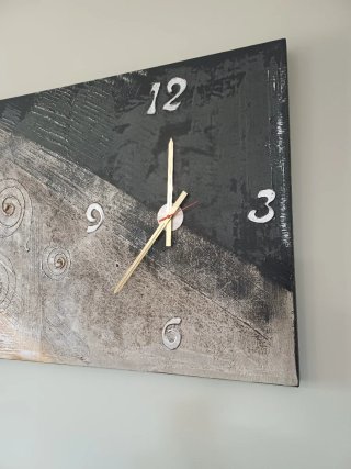 Cuadro Decorativo Grande con Reloj integrado