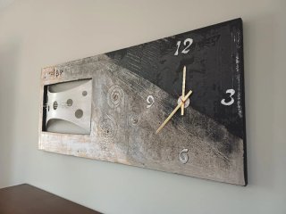 Cuadro Decorativo Grande con Reloj integrado