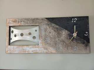 Cuadro Decorativo Grande con Reloj integrado