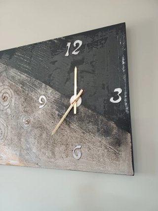 Cuadro Decorativo Grande con Reloj integrado