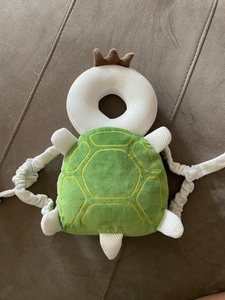 Casco protector bebé tortuga