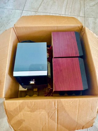 Philips amplificatore e diffusori acustici