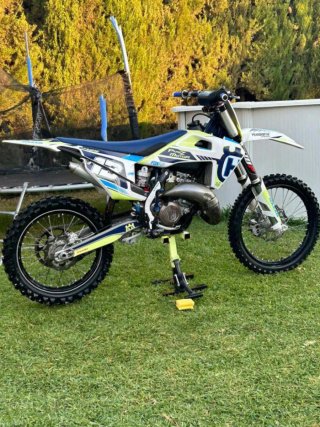Husqvarna 125cc Motocross Azul/Blanco