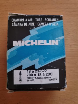 Camera d'aria Michelin Airstop 700x18-23C Presta