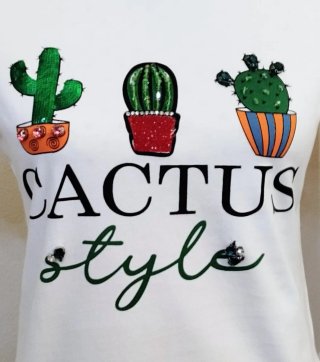Camiseta Cactus Style Talla S