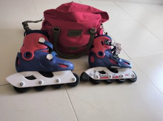 Patines Talla 30-32 con Bolsa