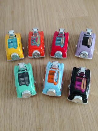 Lotto 7 Hot Wheels Surf 'N Turf