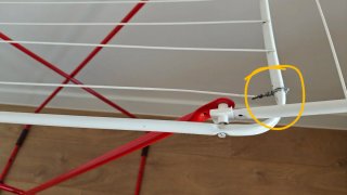 Tendedero Plegable 1m a 1,7m segunda mano
