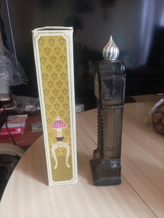 Frasco y caja Avon Fragrance Hours vacío años 70
