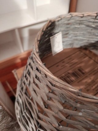 Pie de árbol de mimbre SIN ESTRENAR