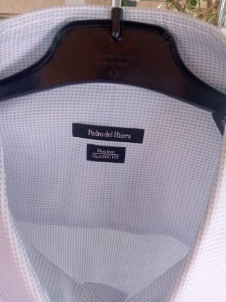 Camisa Pedro del Hierro Azul Talla XXXL