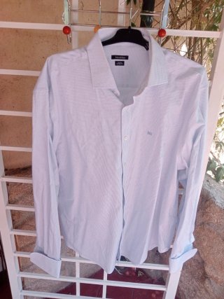 Camisa Pedro del Hierro Azul Talla XXXL