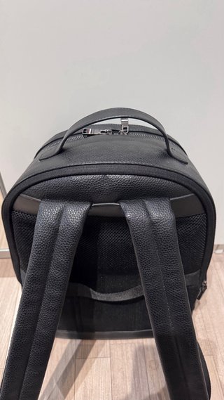 Mochila Tommy Hilfiger Negra Piel
