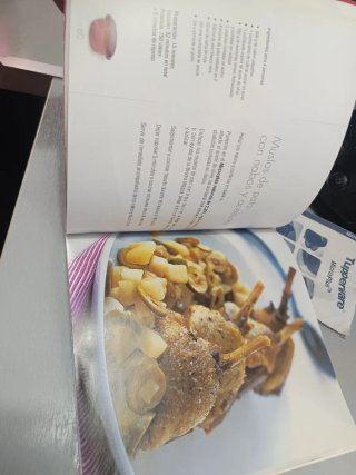 Libro recetas Microplus tupperware