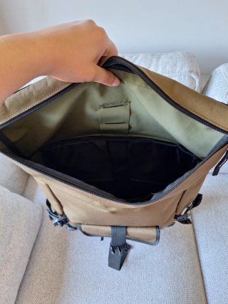 Mochila Carhartt Philis Unisex Marrón/Verde