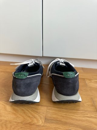 Zapatillas de vestir azul marino