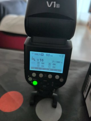 Flash Godox V1s Sony + Disparador X2t
