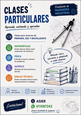 Clases Particulares Matemáticas, Física, Química
