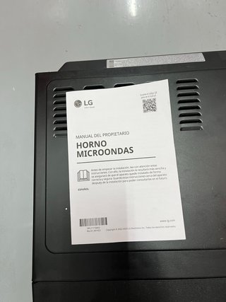 Microondas LG Negro